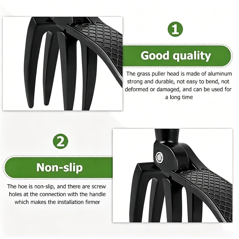 Leverage-Base Hand Weeder