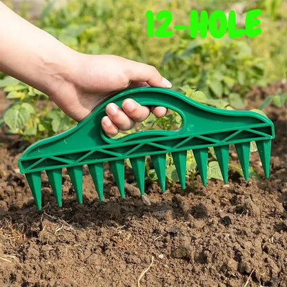 Wooden T-Handle Handheld Soil Dibber