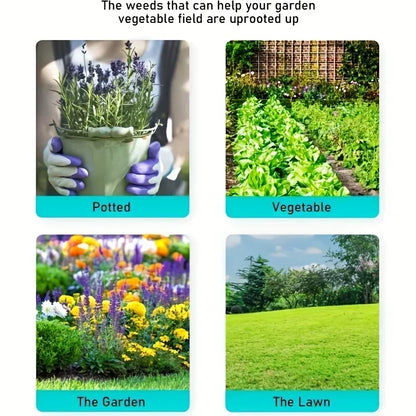Leverage-Base Hand Weeder