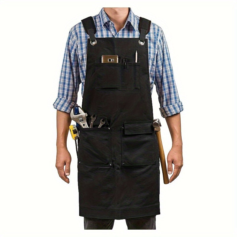 Heavy-Duty Canvas Gardening Apron